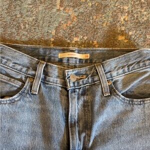 Levi's Blue Boyfriend Jeans Classic Style